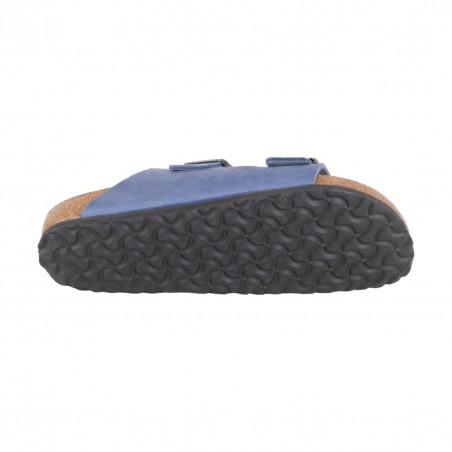 CIABATTA SFB OILED LEATHER BIRKENSTOCK 1022509 BLUE