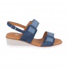 SANDALO CON ZEPPA TORLASCO 10346 BLU