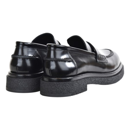 MOCASSINO LOAFER AL100 NERO