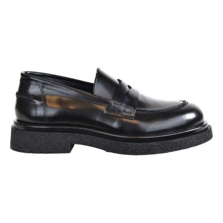 MOCASSINO LOAFER AL100 NERO