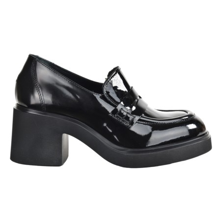 MOCASSINO VERNICE LOAFER AL114 NERO