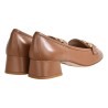 MOCASSINO CON MORSETTO LA PARIGINA B3201-SF26 TABACCO