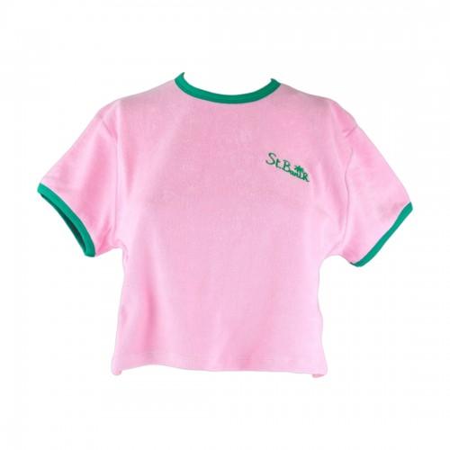 SPONGE CREW NECK T-SHIRT PALM SP2157 MC2 SAINT BARTH GLADYSSTRING 00433B