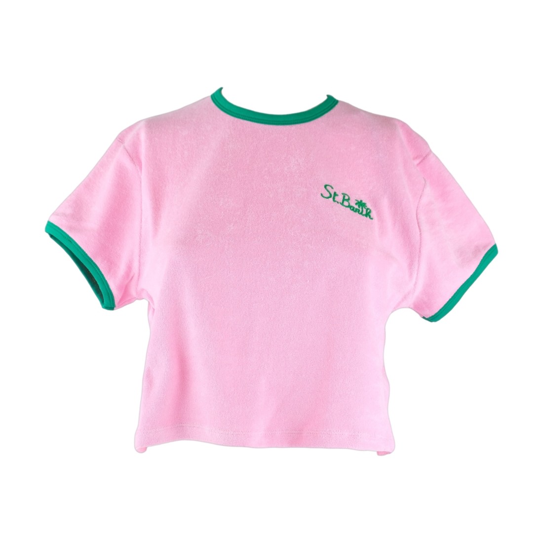 SPONGE CREW NECK T-SHIRT PALM SP2157 MC2 SAINT BARTH GLADYSSTRING 00433B