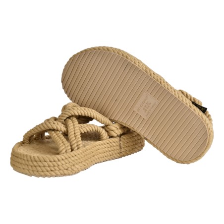 BODRUM PLATFORM W BOHONOMAD BO.0010 BEIGE