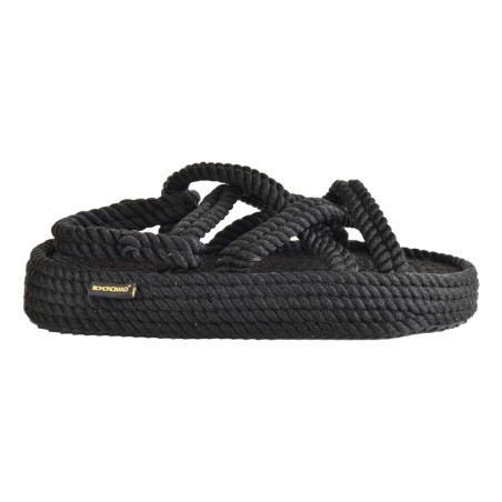 BODRUM PLATFORM W BOHONOMAD BO.0010 BLACK
