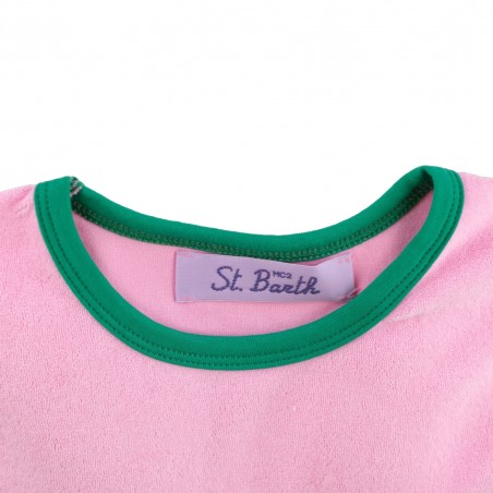 SPONGE CREW NECK T-SHIRT PALM SP2157 MC2 SAINT BARTH GLADYSSTRING 00433B