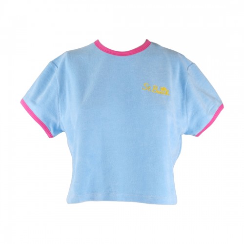 SPONGE CREW NECK T-SHIRT PALM SP3177 MC2 SAINT BARTH GLADYSSTRING 01679B