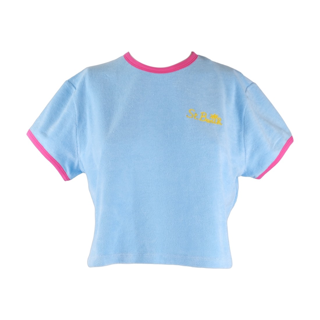 SPONGE CREW NECK T-SHIRT PALM SP3177 MC2 SAINT BARTH GLADYSSTRING 01679B