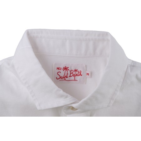 JERSEY POLO FADE DYDE FD01N OFF WHITE MC2 SAINT BARTH BRIGHTON 01460B