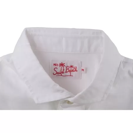 JERSEY POLO FADE DYDE FD01N OFF WHITE MC2 SAINT BARTH BRIGHTON 01460B
