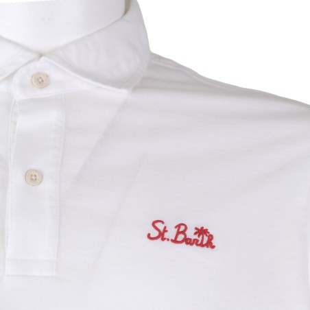 JERSEY POLO FADE DYDE FD01N OFF WHITE MC2 SAINT BARTH BRIGHTON 01460B