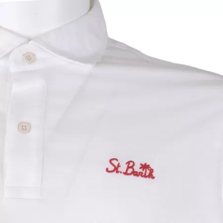 JERSEY POLO FADE DYDE FD01N OFF WHITE MC2 SAINT BARTH BRIGHTON 01460B