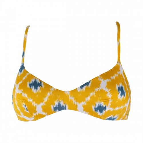 V NECK BRALETTE TOP IKAT GEOMETRIC 9651 MC2 SAINT BARTH MAY 02951B