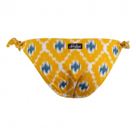 THE SIDES STRING SLIP BOTTOM IKAT GEOMETRIC 9651 MC2 SAINT BARTH YALI 02951B