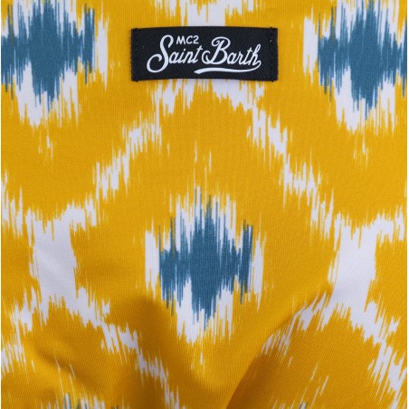 THE SIDES STRING SLIP BOTTOM IKAT GEOMETRIC 9651 MC2 SAINT BARTH YALI 02951B