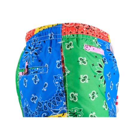 SWIM SHORT WITH CORD COULISSE BANDANA MC2 SAINT BARTH CAPRESE 00208B