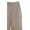 PANTALONE PALAZZO TASCHE LATER. SO ALLURE D6017 BUTTER