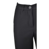 PANTALONE SIGARETTA CREPE SO ALLURE D66017 BLACK
