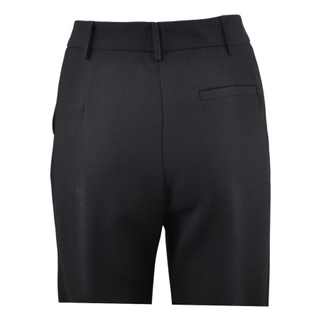 PANTALONE SIGARETTA CREPE SO ALLURE D66017 BLACK