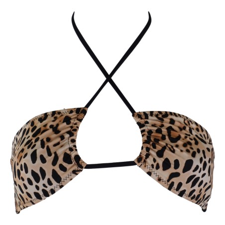 COSTUME TRIANGOLO SAND LEOPARD 11 MC2 SAINT BARTH DAHLIA 03372B