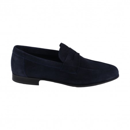 MOCASSINO CAMOSCIO / LA PARIGINA CARSONVELOUR BLU