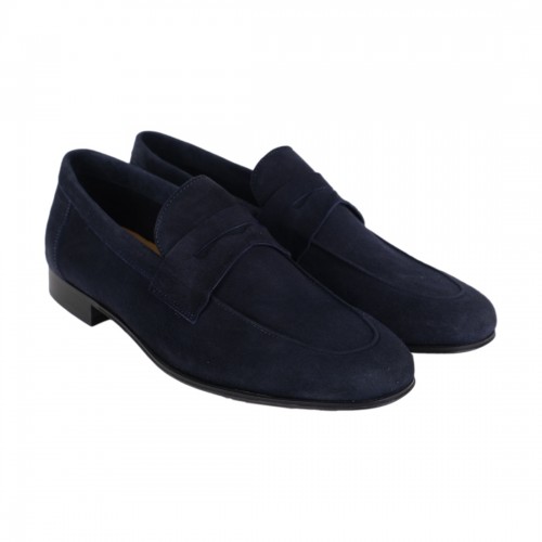 MOCASSINO CAMOSCIO / LA PARIGINA CARSONVELOUR BLU