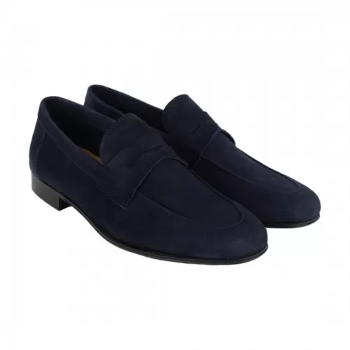 MOCASSINO CAMOSCIO / LA PARIGINA CARSONVELOUR BLU