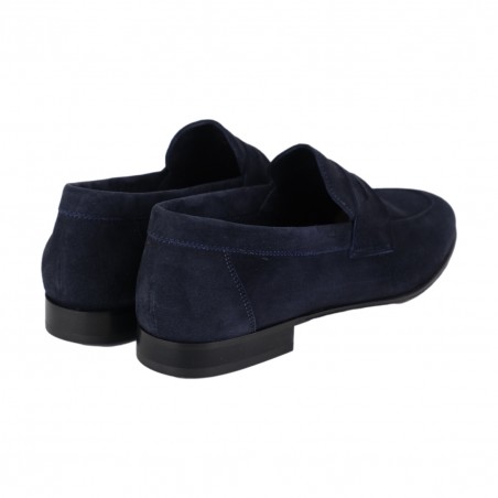 MOCASSINO CAMOSCIO / LA PARIGINA CARSONVELOUR BLU