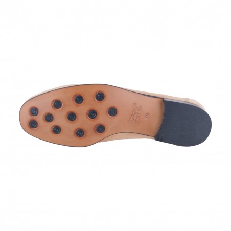 MOCASSINO CAMOSCIO LA PARIGINA CARSONVELOUR TAN