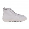 SNEAKER WOM IN NABUK COPENHAGEN CPH774 EGGSHELL