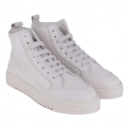SNEAKER WOM IN NABUK COPENHAGEN CPH774 EGGSHELL