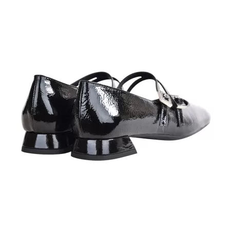 DECOLLETE DOPPIO CINTURINO FESTA ELODIES NERO