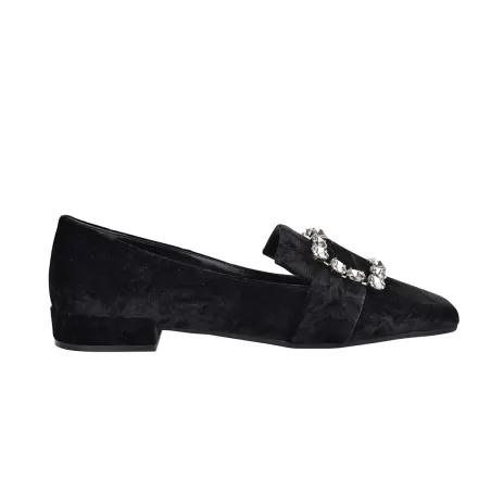 MOCASSINO CON ACCESSORIO FESTA FELISA NERO