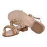 SANDALO IN NAPPA CON MICROCRISTALLI PAOLA FIORENZA FB968 MISIA