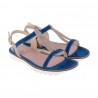 SANDALO IN CAMOSCIO SITON 2209 BLUTAUPE