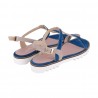 SANDALO IN CAMOSCIO SITON 2209 BLUTAUPE