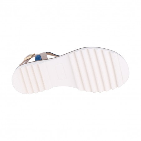 SANDALO IN CAMOSCIO SITON 2209 BLUTAUPE