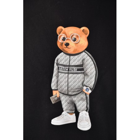 T-SHIRT FILOU 117 BARON FILOU FIL117TS BLACK