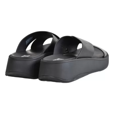 F-MODE LEATHER CROSS SLIDES FIT FLOP FW5 090