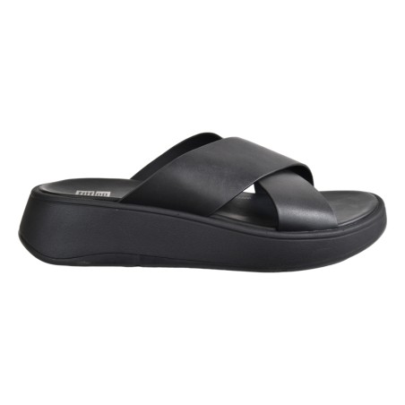 F-MODE LEATHER CROSS SLIDES FIT FLOP FW5 090