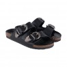 CIABATTA  IN PELLE KBR SHOES TOKIO NERO