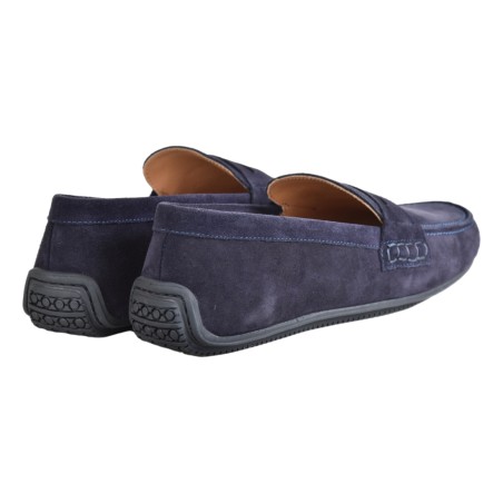 MOCASSINO IN CAMOSCIO CHEANEY HUNT NAVY