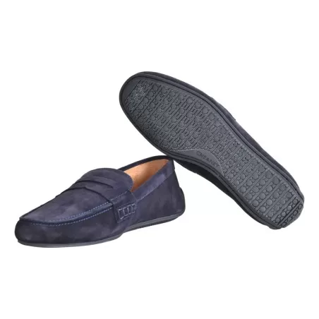 MOCASSINO IN CAMOSCIO CHEANEY HUNT NAVY