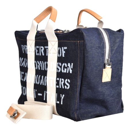 BORSA DUE MANICI GRANDE MANIKOMIO ICON BLUE