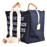 BORSA DUE MANICI GRANDE MANIKOMIO ICON BLUE