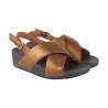 LULU LEATHER BACK-STRAP SANDALS FIT FLOP K03 012