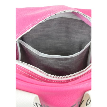 BORSA DUE MANICI MEDIA MANIKOMIO LADY24 FUXIA