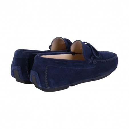 MOCASSINO IN CAMOSCIO LA PARIGINA 324 BLU