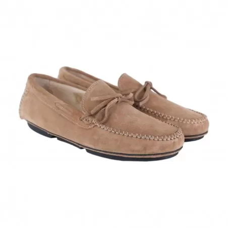 MOCASSINO IN CAMOSCIO LA PARIGINA 324 TAUPE